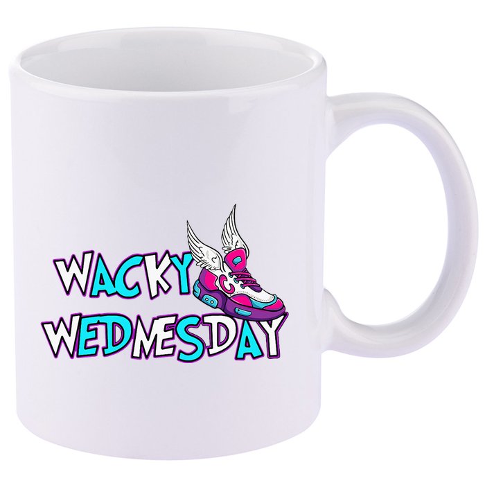 Wacky Wednesday Outfit 11oz C Handle Ceramic Mug