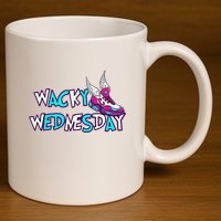Wacky Wednesday Outfit 11oz C Handle Ceramic Mug