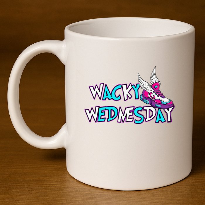 Wacky Wednesday Outfit 11oz C Handle Ceramic Mug
