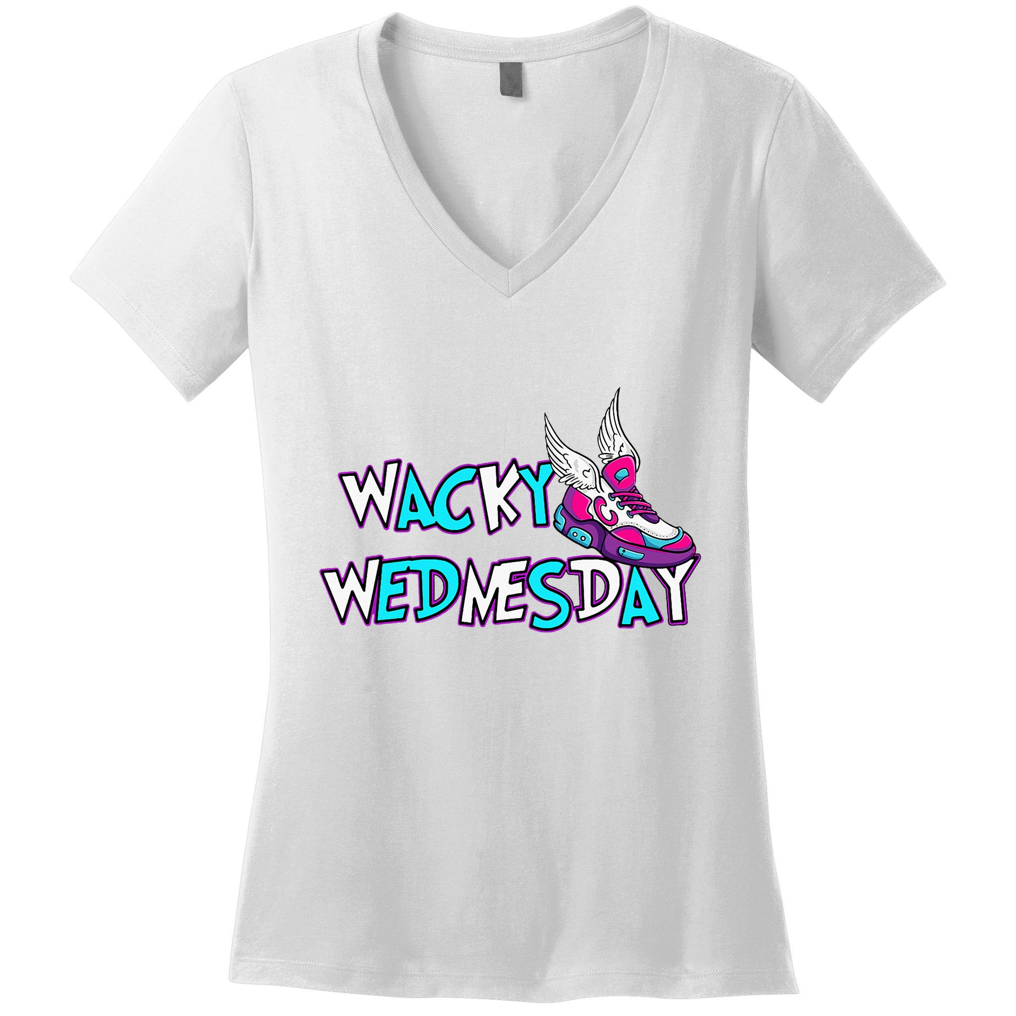 Wacky Wednesday Outfit Women's V-Neck T-Shirt