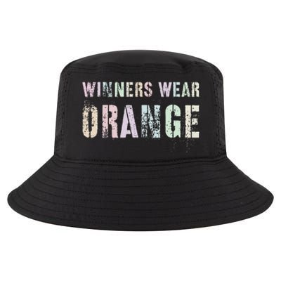 WINNERS WEAR ORANGE Summer Camp Team Color War Game Event Cool Comfort Performance Bucket Hat