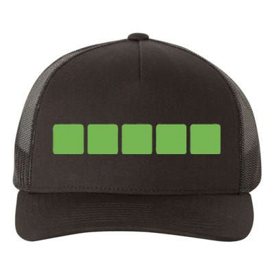 Wordle Yupoong Adult 5-Panel Trucker Hat