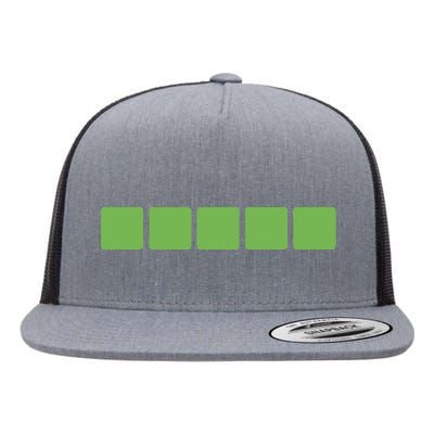 Wordle Flat Bill Trucker Hat