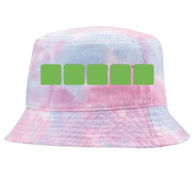 Wordle Tie-Dyed Bucket Hat