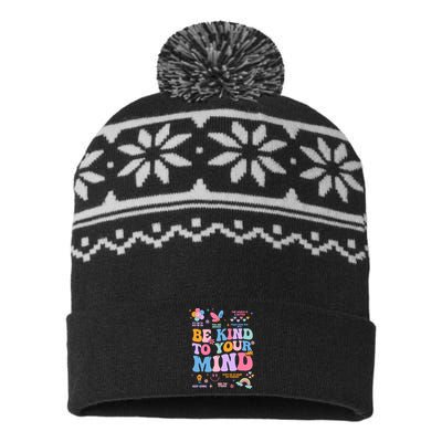 Wo USA-Made Snowflake Beanie