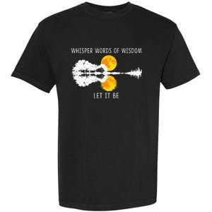 Whisper Words Of Wisdom LetIt Be Guitar Lake Shadow Garment-Dyed Heavyweight T-Shirt