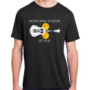 Whisper Words Of Wisdom LetIt Be Guitar Lake Shadow Adult ChromaSoft Performance T-Shirt