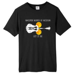 Whisper Words Of Wisdom LetIt Be Guitar Lake Shadow Tall Fusion ChromaSoft Performance T-Shirt