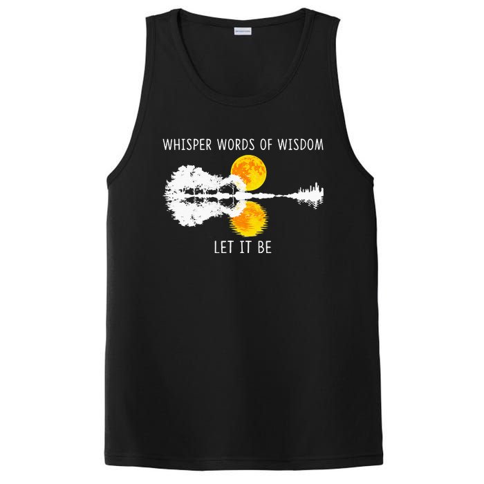 Whisper Words Of Wisdom LetIt Be Guitar Lake Shadow PosiCharge Competitor Tank