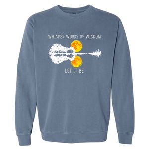 Whisper Words Of Wisdom LetIt Be Guitar Lake Shadow Garment-Dyed Sweatshirt