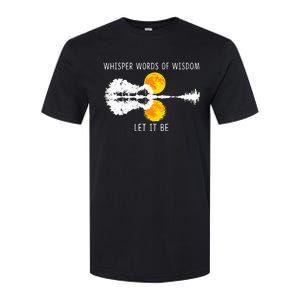 Whisper Words Of Wisdom LetIt Be Guitar Lake Shadow Softstyle CVC T-Shirt