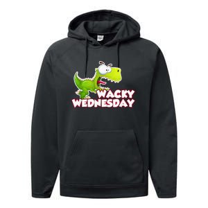 Wacky Wednesday Outfit Dinosaur Performance Fleece Hoodie