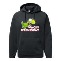 Wacky Wednesday Outfit Dinosaur Performance Fleece Hoodie