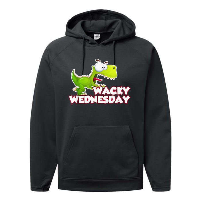 Wacky Wednesday Outfit Dinosaur Performance Fleece Hoodie