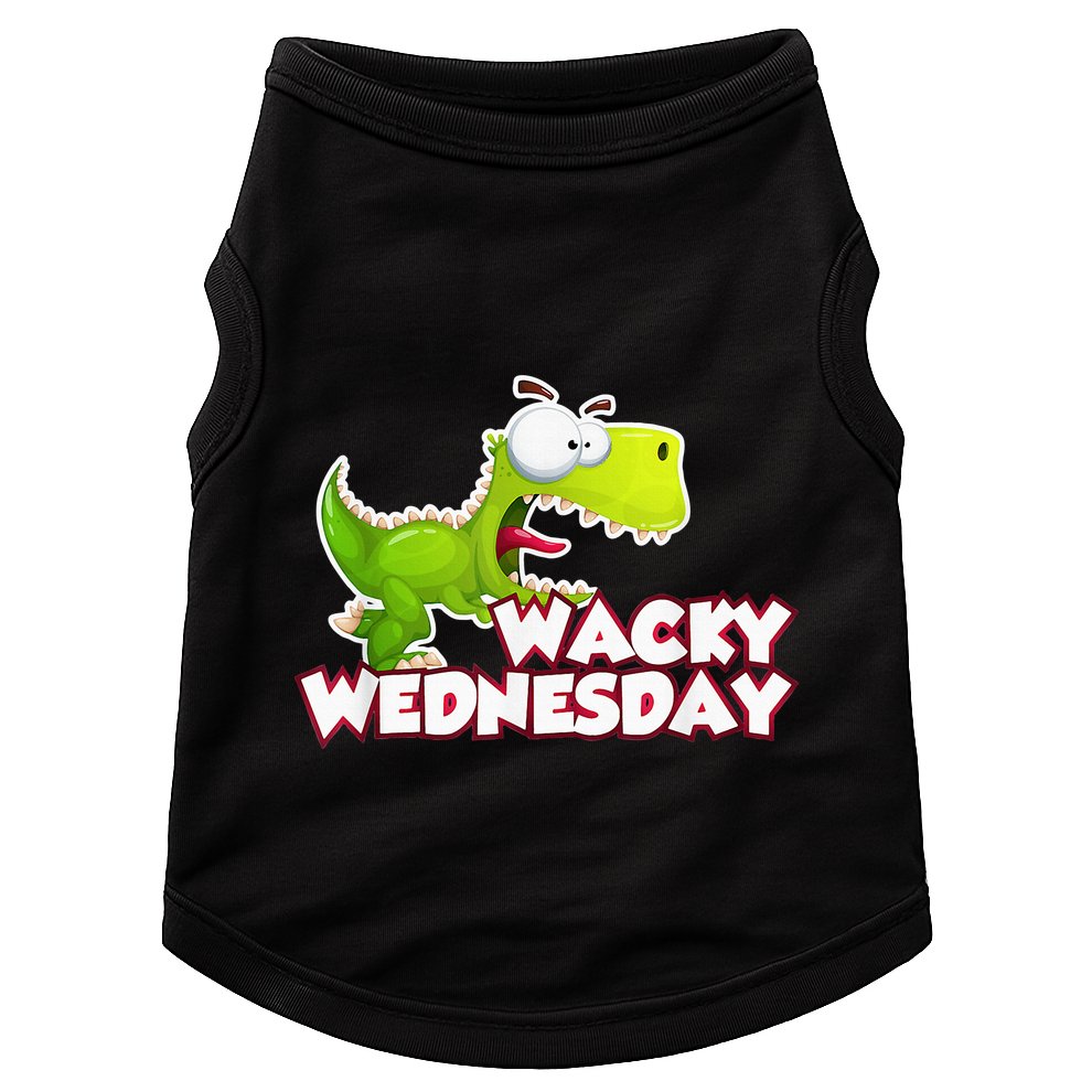 Wacky Wednesday Outfit Dinosaur Doggie Tank