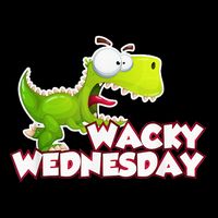 Wacky Wednesday Outfit Dinosaur Cooling Performance Crew T-Shirt