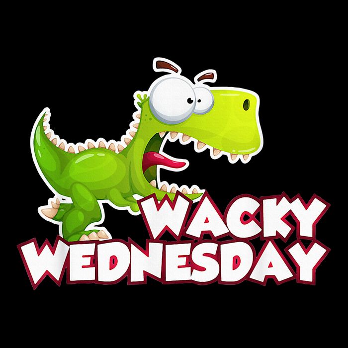 Wacky Wednesday Outfit Dinosaur Cooling Performance Crew T-Shirt