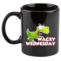 Wacky Wednesday Outfit Dinosaur 11oz C Handle Ceramic Mug