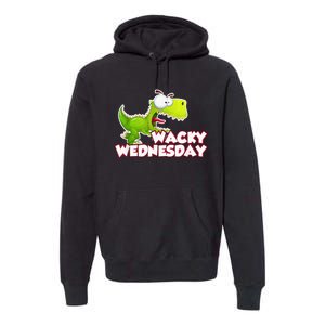 Wacky Wednesday Outfit Dinosaur Premium Hoodie