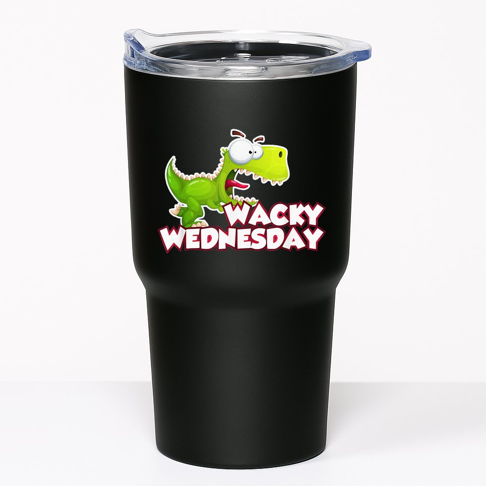 Wacky Wednesday Outfit Dinosaur Tumbler