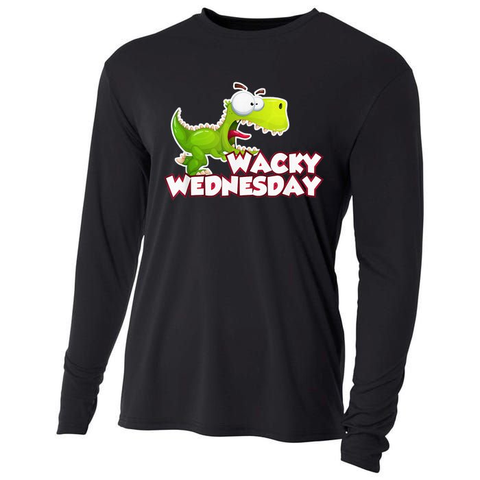 Wacky Wednesday Outfit Dinosaur Cooling Performance Long Sleeve Crew