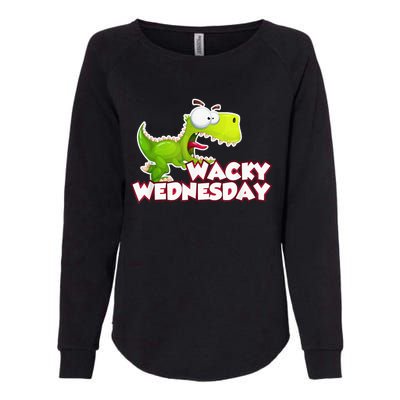 Wacky Wednesday Outfit Dinosaur Womens California Wash Sweatshirt