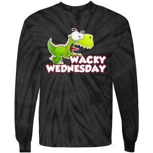 Wacky Wednesday Outfit Dinosaur Tie-Dye Long Sleeve Shirt