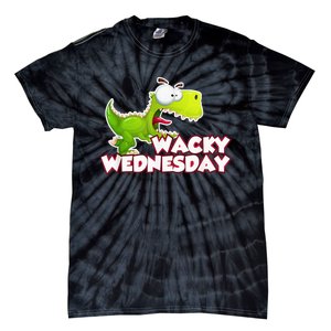 Wacky Wednesday Outfit Dinosaur Tie-Dye T-Shirt