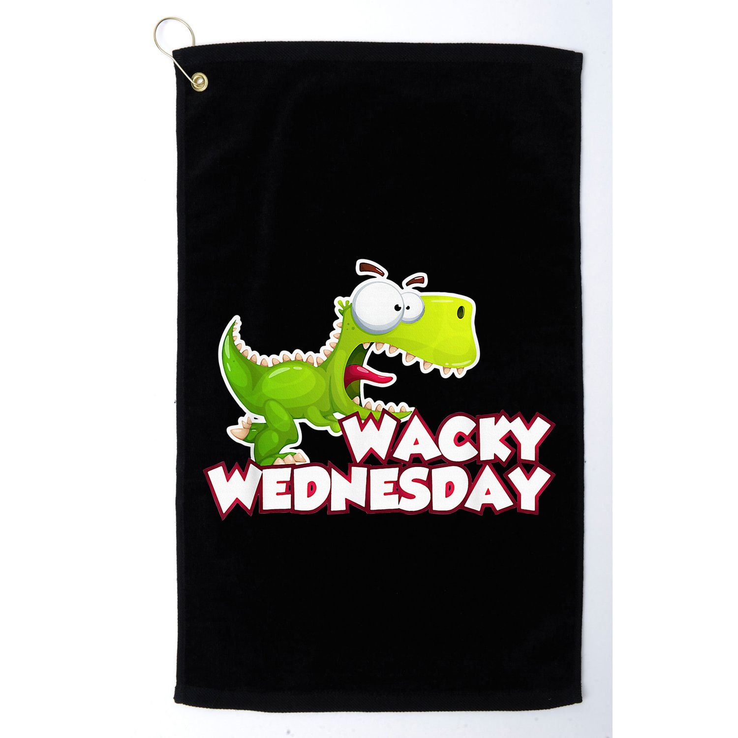Wacky Wednesday Outfit Dinosaur Golf Towel