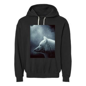 Wolf Garment-Dyed Fleece Hoodie