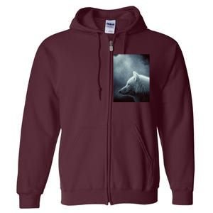 Wolf Full Zip Hoodie