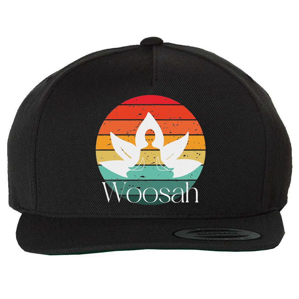Woosah Wool Snapback Cap