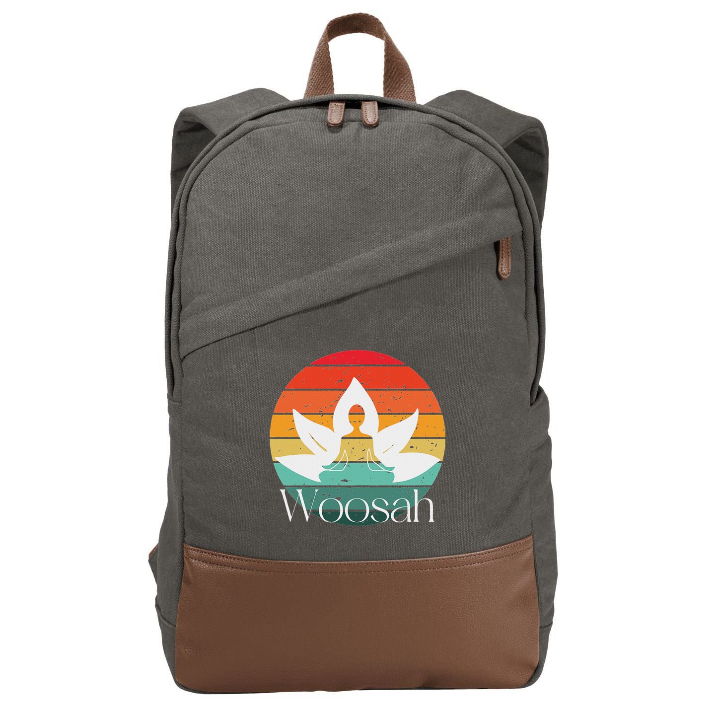 Woosah Cotton Canvas Backpack
