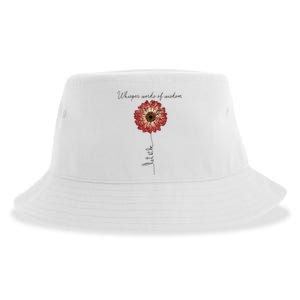 Whisper Words Of Wisdom Let Is Be Sustainable Bucket Hat