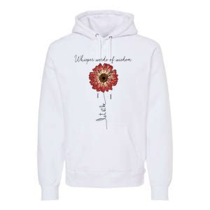 Whisper Words Of Wisdom Let Is Be Premium Hoodie