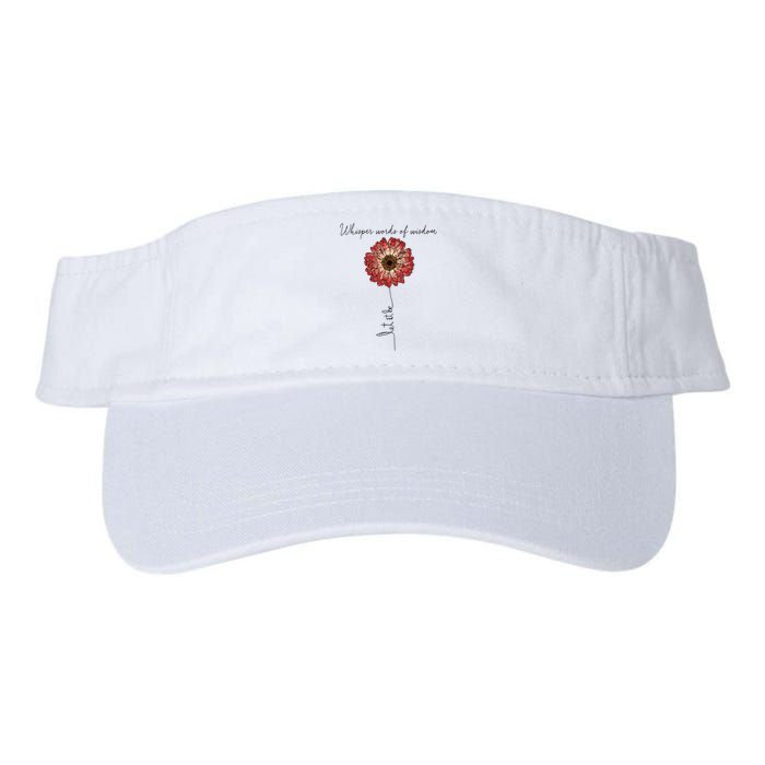 Whisper Words Of Wisdom Let Is Be Valucap Bio-Washed Visor