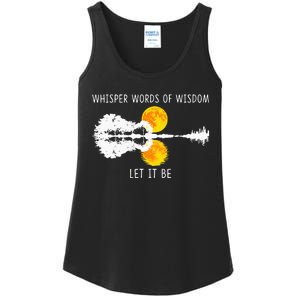 Whisper Words Of Wisdom LetIt Be Guitar Lake Shadow Ladies Essential Tank