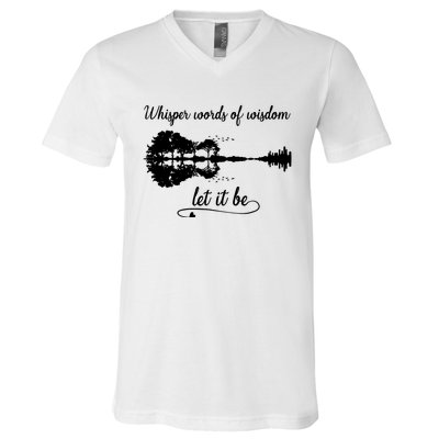 Whisper Words Of Wisdom V-Neck T-Shirt