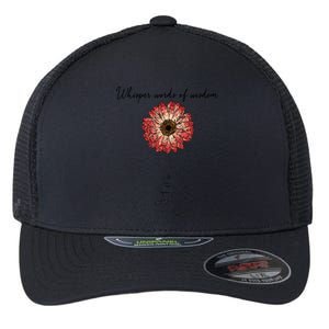 Whisper Words Of Wisdom Let Is Be Flexfit Unipanel Trucker Cap