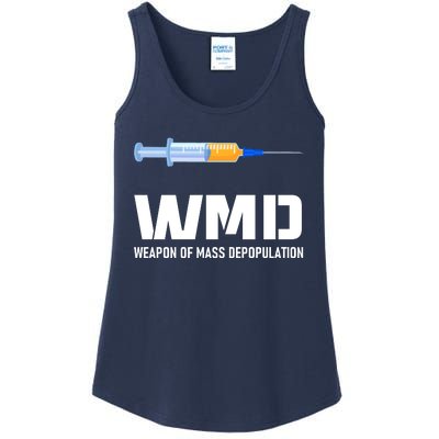 WMD Weapon Of Mass Depopulation Ladies Essential Tank