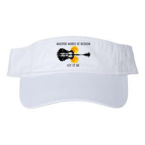 Whisper Words Of Wisdom Letit Be Guitar Lake Shadow Valucap Bio-Washed Visor