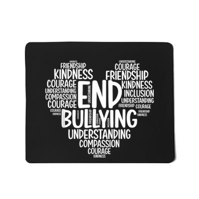 We Wear Orange For Unity Day End Bullying Choose Kindness Mousepad