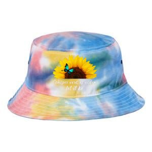 Whisper Words Of Wisdom Let It Be With Butterfly Tie Dye Newport Bucket Hat