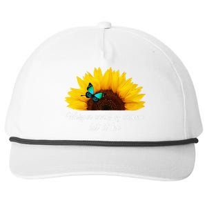 Whisper Words Of Wisdom Let It Be With Butterfly Snapback Five-Panel Rope Hat