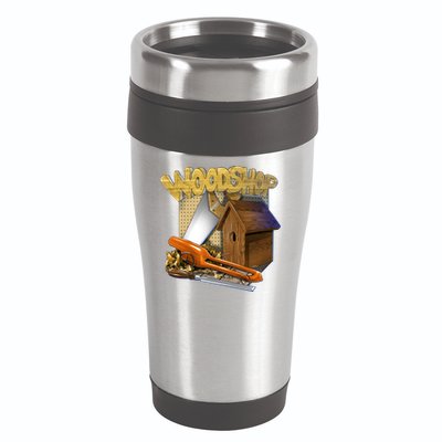 Woodshop 16oz Travel Tumbler