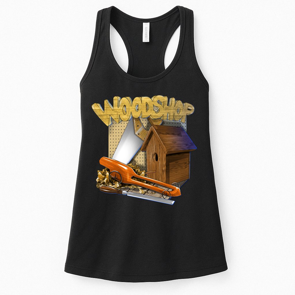 Woodshop Womens Tank Top