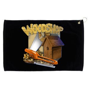 Woodshop Grommeted Golf Towel