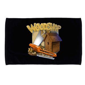 Woodshop Microfiber Hand Towel