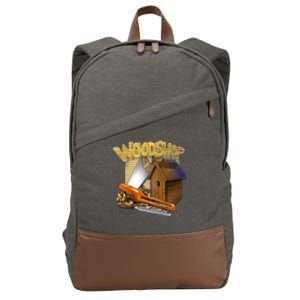 Woodshop Cotton Canvas Backpack