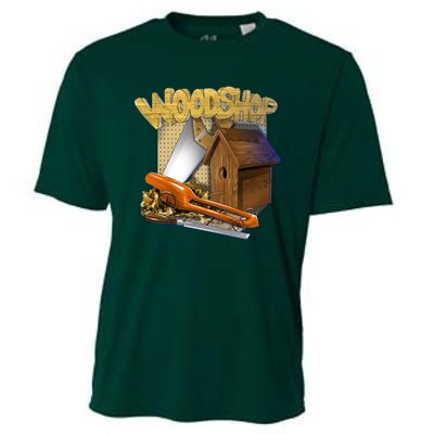 Woodshop Cooling Performance Crew T-Shirt